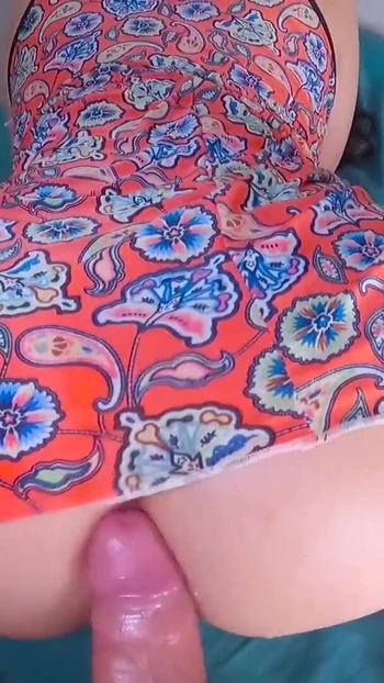 Spectacular moment from "Eliza Evans HOMEMADE ANAL!! Orgasm squirt while I fuck her in the ass in her favorite short dress!"