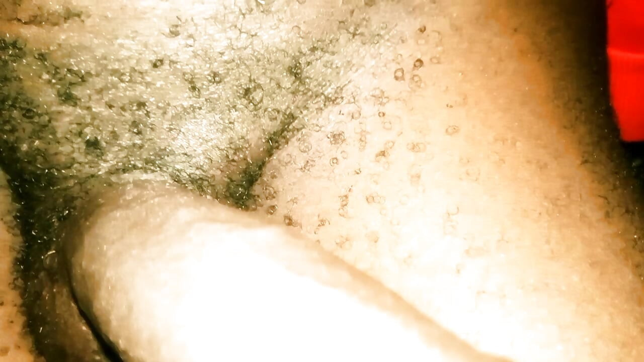 My strong penis erection in night