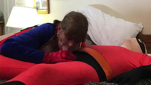 Granny Carmen's Champion Cocksucking Cosplay Cavalcade Compilation 11920COMP