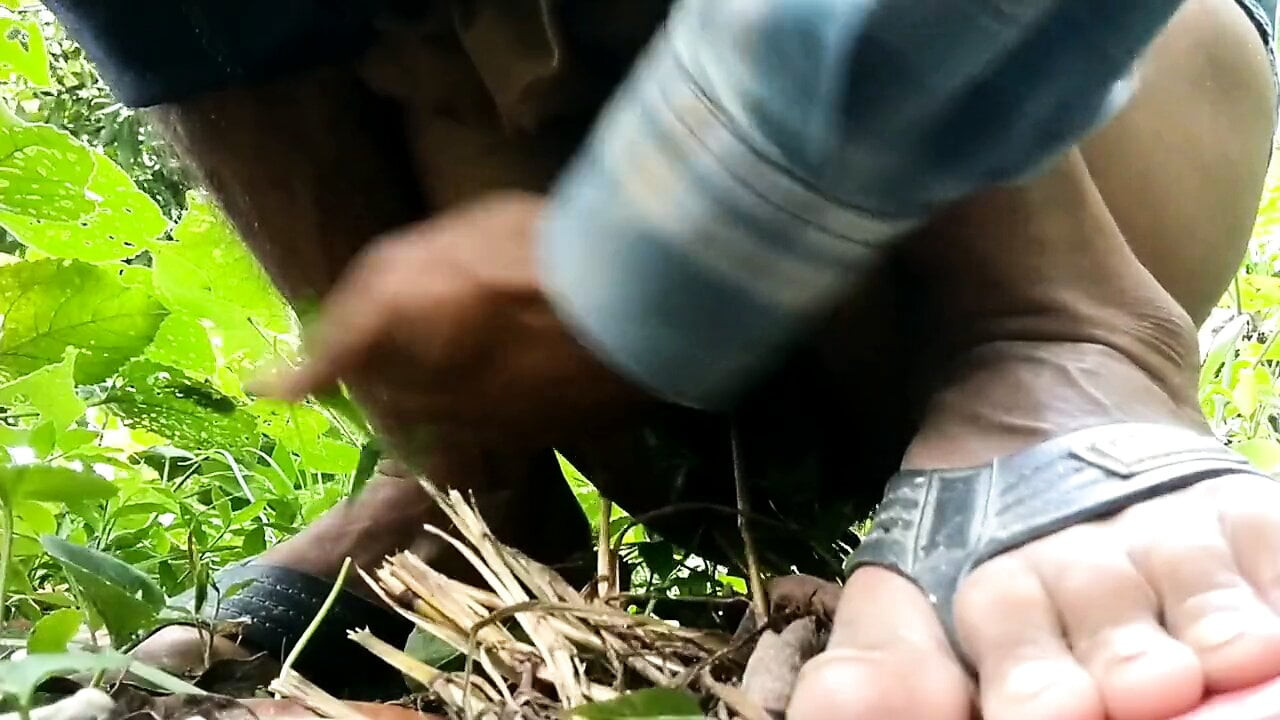 Desi large dick jerking masturbation
