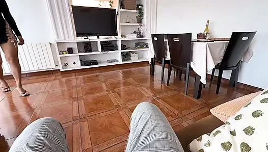 Seks çok iyi olduğu için geç kalmaya karar verdi - missflamex