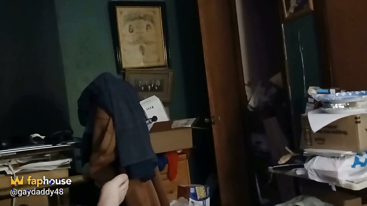 Sunday Night Cum with a Vibrator in Ass