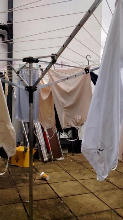 slips drying on my washingline