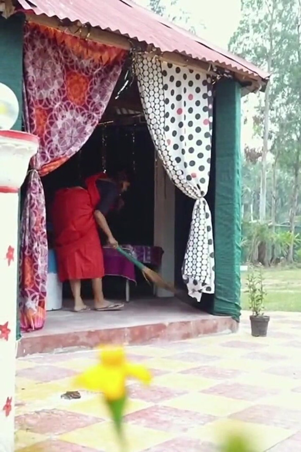 Poor Village Girls Fucking with Local Leader! Village Sex