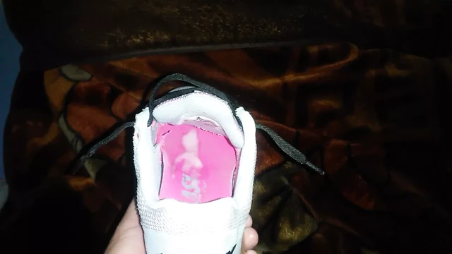 NIKE AIR MAX PINK, CUM INSIDE AGAIN!