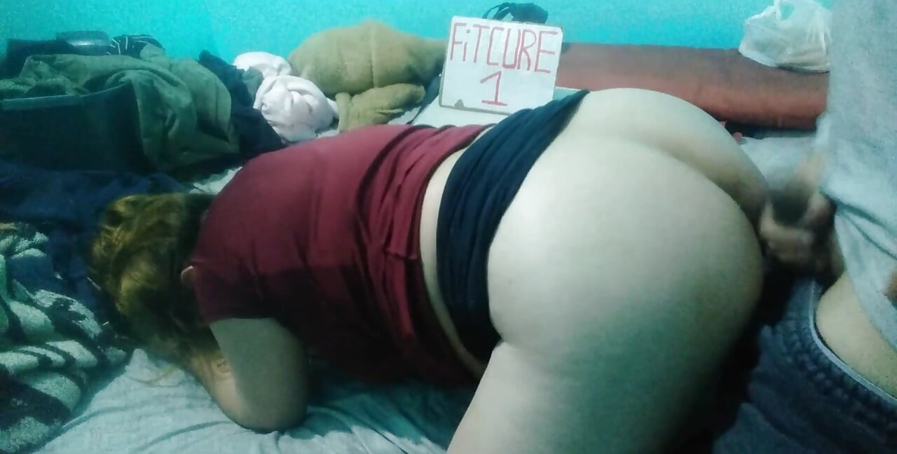 Doggy Style Action on Big Bed: Filming From Behind to the Side