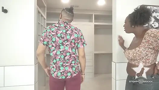 Охотники за домом трахаются в шкафу потенциального дома