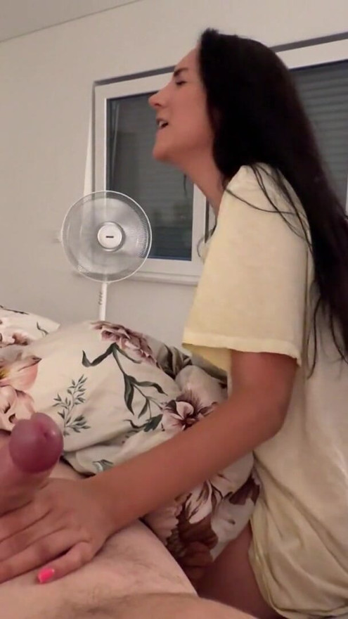 Stepmom Takes Off Her Panties & Lets Step Son Borrow Her Bed | Clip 2
