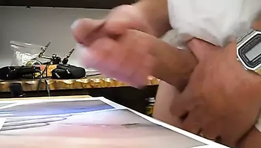 bir arkadaş için mastürbasyon