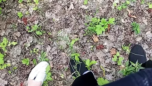 Pecker porn video – A Friend Sucks My Dick in a Park and Swallows Cum