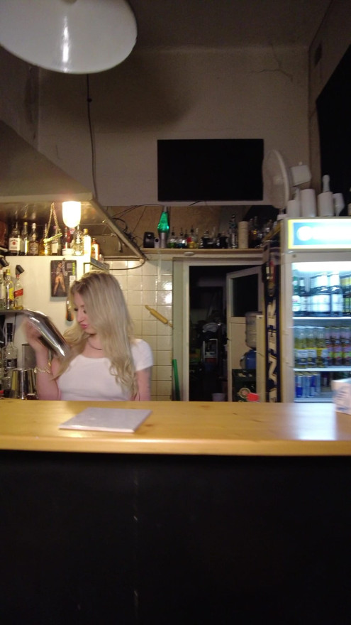 Have you ever had something with a bartender???