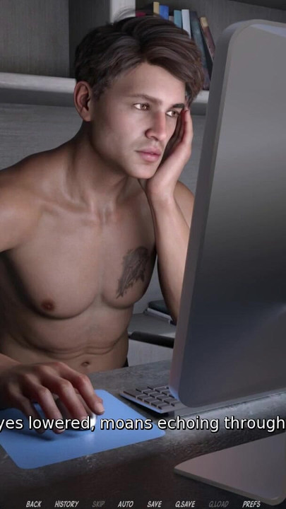 Epski trenutak iz "Harmony Haven - Poglavlje 2 - V0.6 - Kevin je natjerao Rachel da nastupi kao camgirl - Demo"