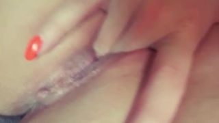 Horny Wife Recoding Herself Cumming for her Black lover