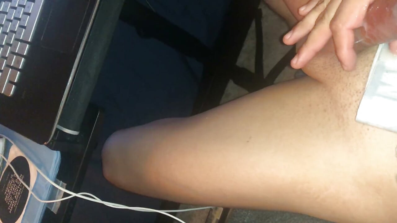 Had to Jerk My Hard Cock, While Posting Other Videos of Myself