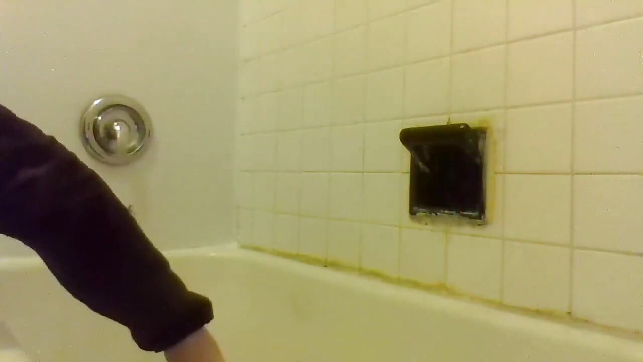Stripping Buttnaked; Peeing in My Mouth & on My Face, Titties and Asshole