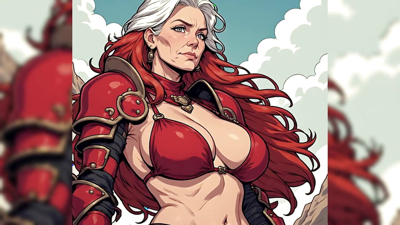 Anime Style Sexy Warrior MILFs