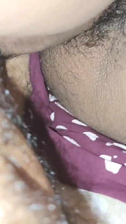 Cumshot on my Aunty's Hairy Pussy She wants a dick | Clip 2