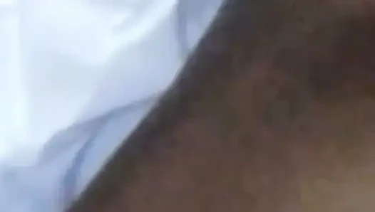 Romantic Indian girl in bed at night