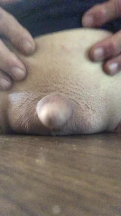 playing with my small cock