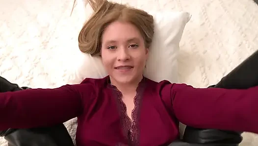 My Busty Neighbor Asked for Help, but Ended up Swallowing My Huge Cock POV