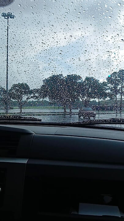 Jacking off in mall parking lot