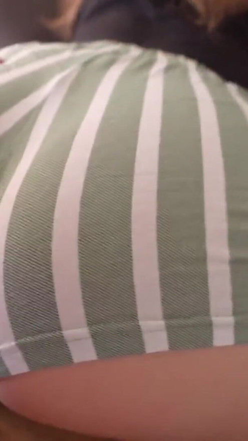 Fucked my stepsister through a hole in her shorts, her torn shorts turned me on | Clip 2