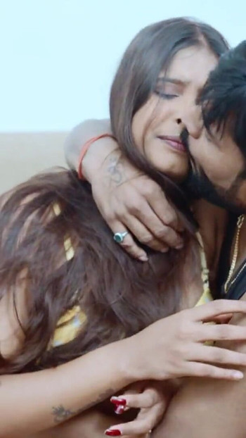 Captivating moment from "Tharki tailer and hot Tamil bhabhi sex show in hindi audio (full video )"