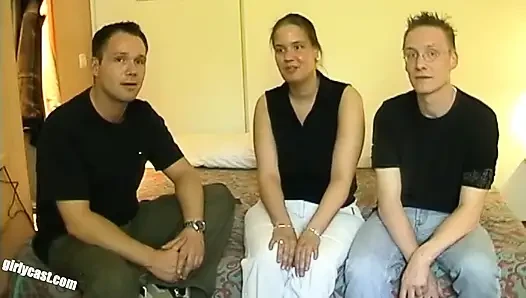 Kerstin yatakta oyuncu seçmeleri