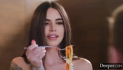 Deeper. Naughty Cock-Crazy Suttin Seduces Her Brother's Bestie