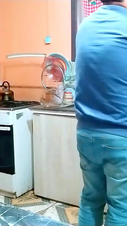Stunning moment from "fucking in the kitchen"