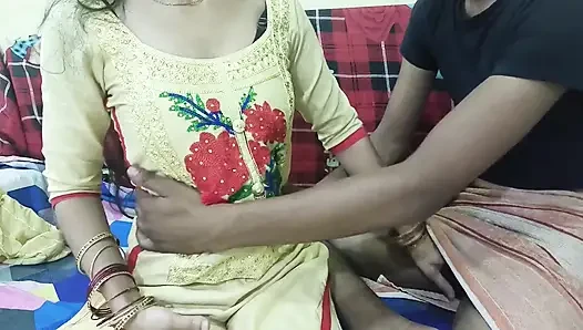 New Indian Honeymoon Couple Fucking Sex Outdoor with Audio Story