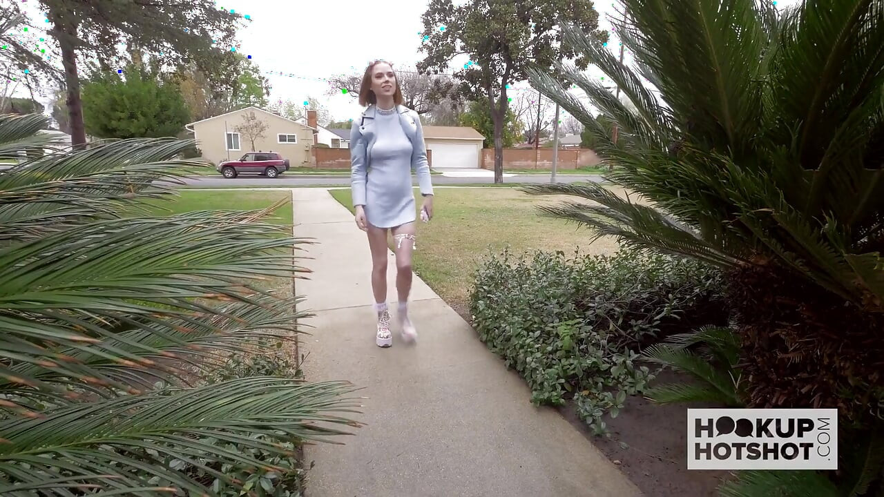Seksi kızıl saçlı adam ile internette buluşuyor ve işiyor