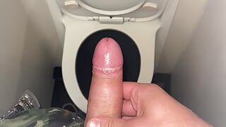 Airplane dry orgasm fail leads to big load