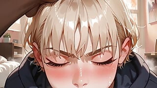 Petite babe deepthroats giant BBC