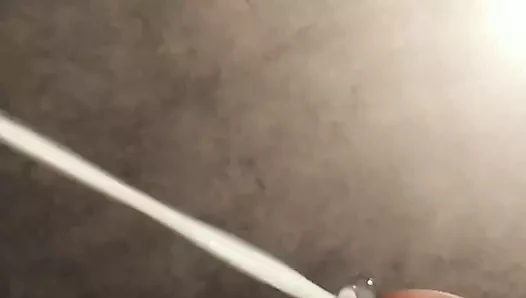 Yalnız oğlan boşalıyor