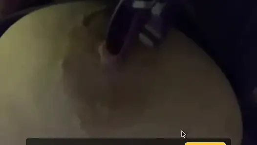 Bbwbootyful pegging squeezing my big boobs