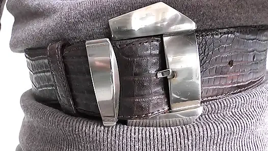 Примерка ремня в гостиной, часть 2, леди Виктория Валенте