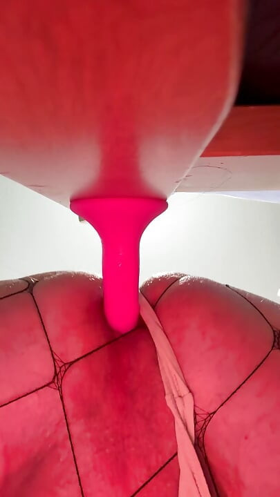 Sissy training small dildo