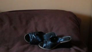 Spermă pantofii soției mele