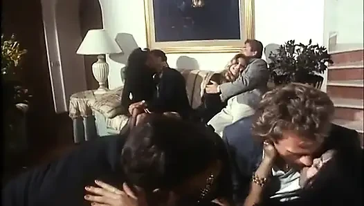 Hot interracial orgy