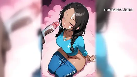 Ebony Hentai Girlfriend Has A Perfect Body (AI)