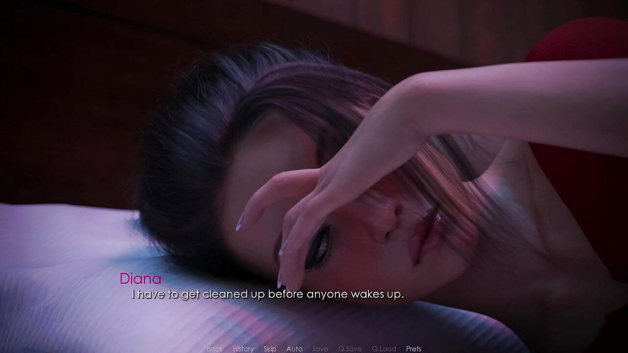 Latest Story - Season 2 - Liam rubs his cock on Diana's pussy and it all comes on top of her