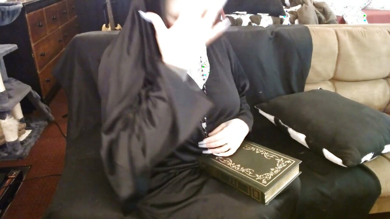 Nun Dildo Fucking in Bible Study