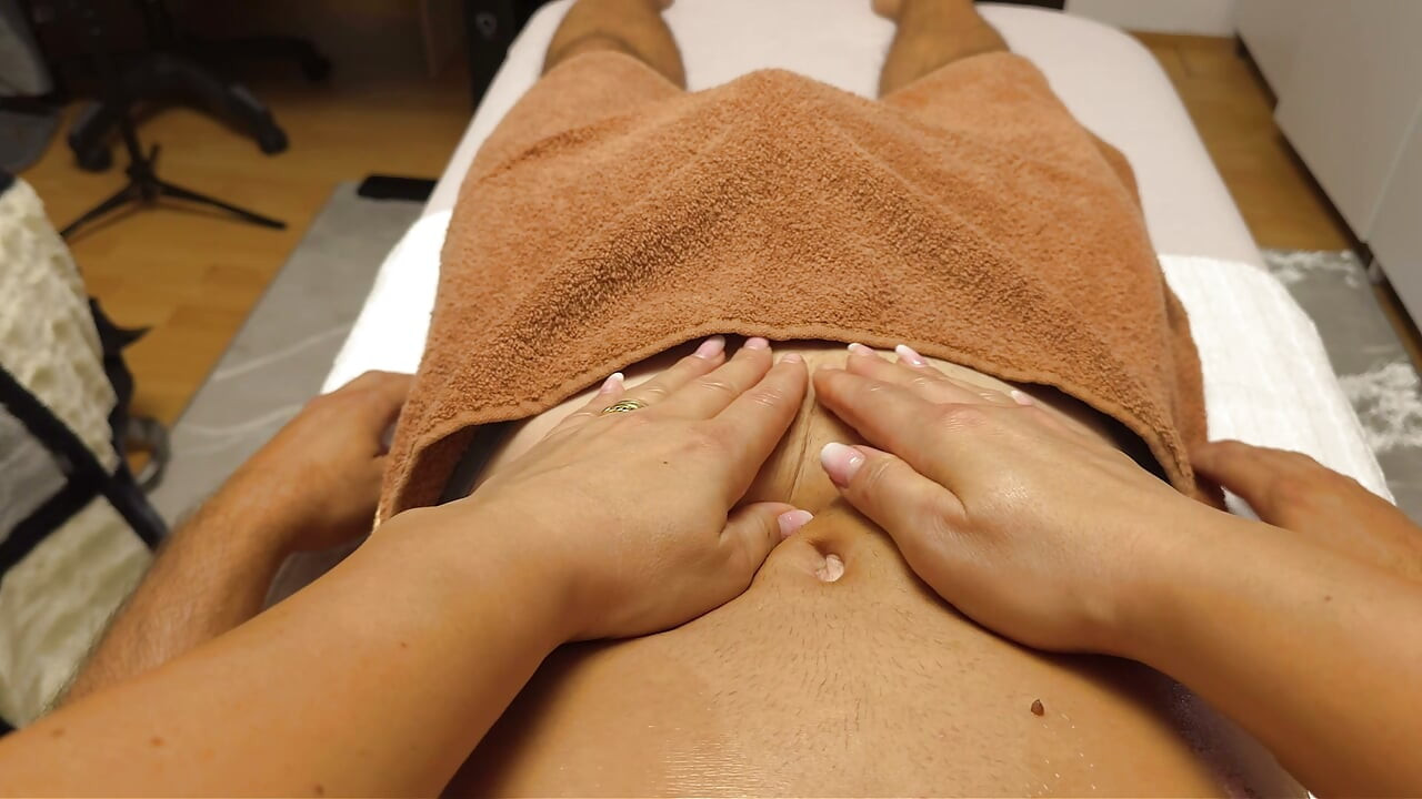 Forbidden Touch During Massage Therapy. Asian Masseuse Doesn't Stop Until He CUMS Hard Inside Underwear