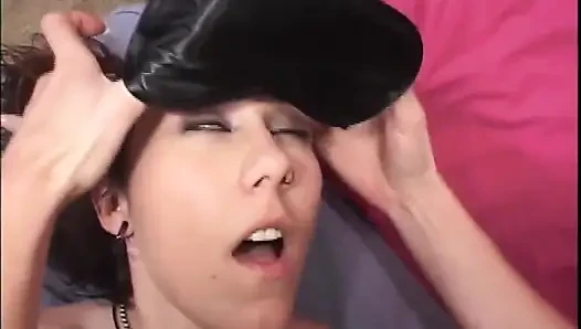 Two Beautiful Young Amateur Lesbians with Big Tits Lick Each Other's Pussy and Fuck with Strapon