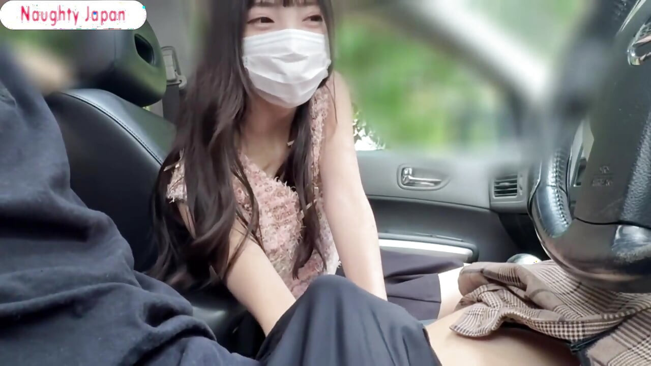 Car Mood Rises, Intimate Drive Leads to Playful Blowjob and Gentle Cum-swallowing Moment