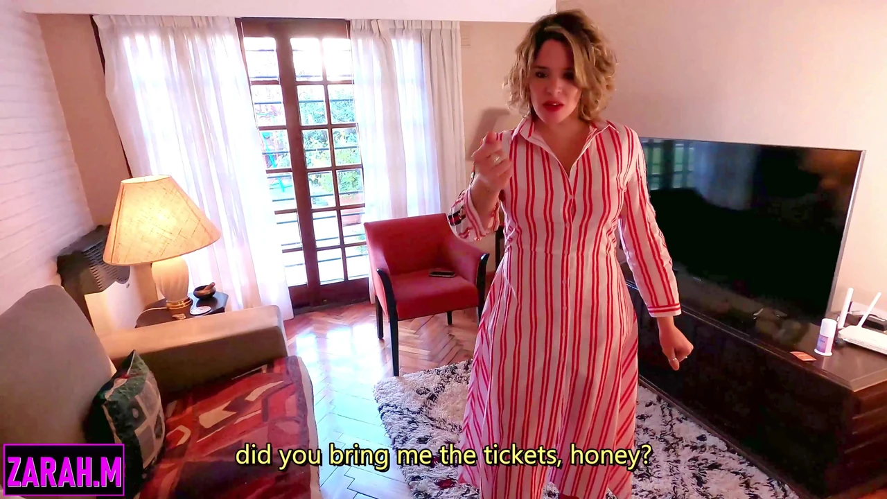 My boss's wife seduced me to fuck her and cum over her huge tits