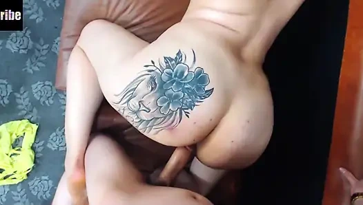 Linda colombiana es follada en pov