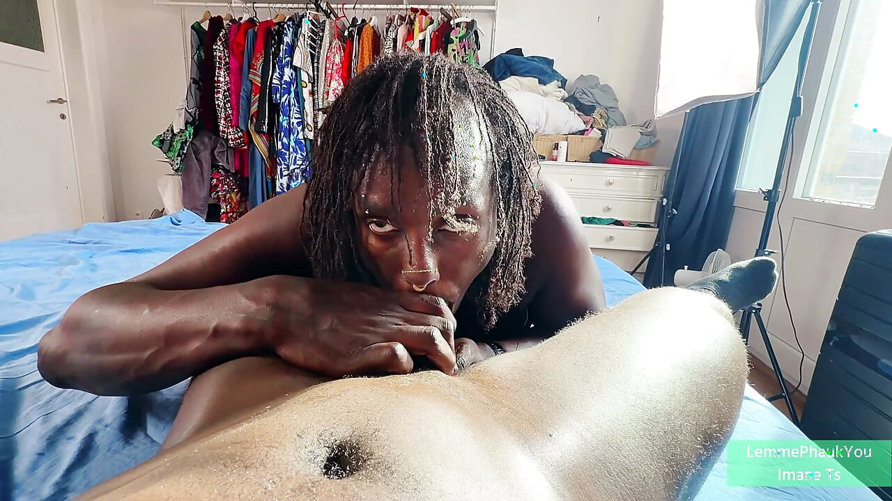 African Muscular Dick Vs Big Tits Ebony Trans
