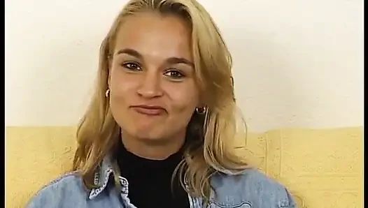 Hot MILF masturbates with her boy